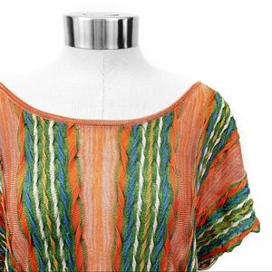 M Missoni knit top tunic